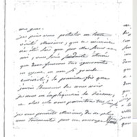 Lettre de Mme Vichy Chamron (Saint-Georges) à D'Alembert, 1773