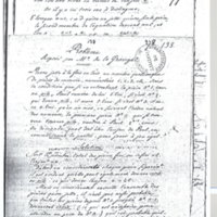 Lettre de Beguelin à D&#39;Alembert, 20 avril 1768