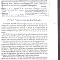 Lettre de Voltaire à D'Alembert, 2 juin 1773
