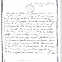 Lettre de Lagrange à D'Alembert, 23 septembre 1766
