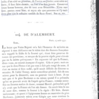 Lettre de D'Alembert à Frédéric II, 17 août 1771