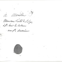 Lettre de D'Alembert à Mercier de Saint Léger, 25 mai 1775