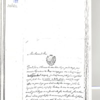 Lettre de D'Alembert à Frisi, 9 juillet 1765