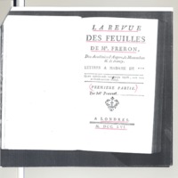 Lettre de Tressan à D'Alembert, 21 juillet 1754