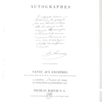 Lettre de D'Alembert à Luce de Lancival, 23 mars 1782