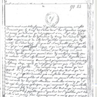 Lettre de Lagrange à D'Alembert, 15 juillet 1769