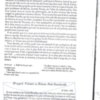 Lettre de Voltaire à D'Alembert, 26 juin 1766