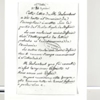 Lettre de D'Alembert à Delatour, 3 janvier 1783