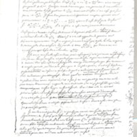 Lettre de Cramer à D'Alembert, 2 octobre 1750