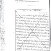 Lettre de D'Alembert à Frédéric II, 11 octobre 1782