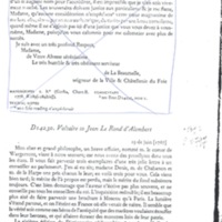 Lettre de Voltaire à D'Alembert, 19 juin 1767