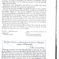 Lettre de Voltaire à D'Alembert, 8 mai 1764
