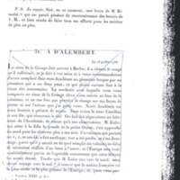 Lettre de D'Alembert à Frédéric II, 11 juillet 1766