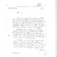 Lettre de Stonington à D'Alembert, 20 avril 1781