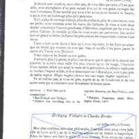 Lettre de Voltaire à D'Alembert, 14 juillet 1773
