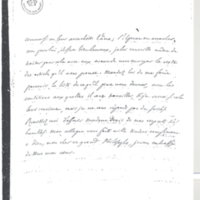 Lettre de D'Alembert à Voltaire, 1er juin 1757