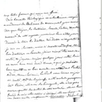 Lettre de D'Alembert à Hume David, 6 avril 1767