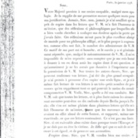 Lettre de D'Alembert à Frédéric II, 30 janvier 1778