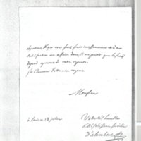 Lettre de D'Alembert à Malesherbes, 18 juillet 1765