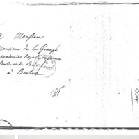 Lettre de D'Alembert à Lagrange, 1<sup>er</sup> juillet 1774