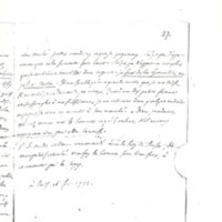 Lettre de D'Alembert à Mme Du Deffand (Vichy Chamron), 16 février 1753