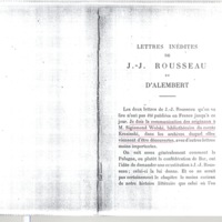 Lettre de D'Alembert à Wielhorski, 4 juillet 1774