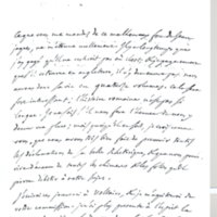 Lettre de D'Alembert à Hume David, 18 janvier 1768