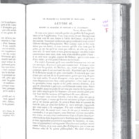Lettre de Mme Du Deffand (Vichy Chamron) à D'Alembert, 22 mars 1753