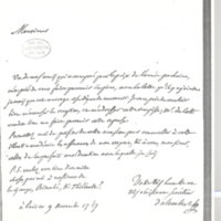 Lettre de D'Alembert à Formey, 9 novembre 1767