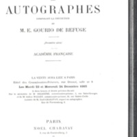 Lettre de D'Alembert à Suard Jean Baptiste Antoine, 3 octobre 1770