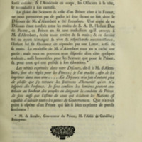 Lettre de Ferdinand, duc de Parme à D'Alembert, 25 février 1769