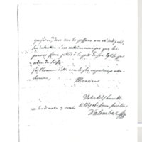 Lettre de D'Alembert à Germanès, 3 octobre 1774