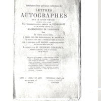 Lettre de Portelance à D'Alembert, 11 novembre 1780