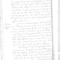 Lettre de Maupertuis à D'Alembert, 23 mai 1750