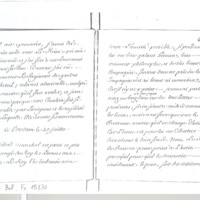 Lettre de D'Alembert à Mlle Lespinasse, 18 juillet 1763