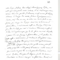 Lettre de D'Alembert à Mme Du Deffand (Vichy Chamron), 11 octobre 1753