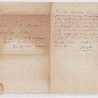 Lettre de D'Alembert à Un collaborateur de l'Encyclopédie, 8 janvier 1757