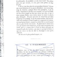 Lettre de D'Alembert à Frédéric II, 1er janvier 1773