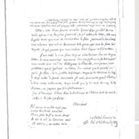 Lettre de Non identifié à D'Alembert, 17 juin 1779