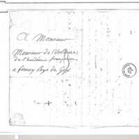 Lettre de D&#39;Alembert à Voltaire, 17 décembre 1768