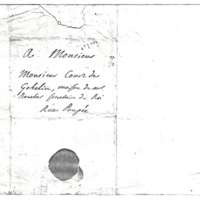 Lettre de D'Alembert à Court De Gebelin, 25 octobre 1776