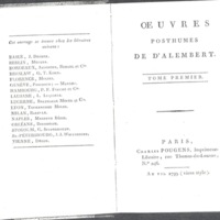 Lettre de Tressan à D'Alembert et Diderot, 18 juin 1771