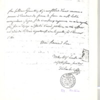 Lettre de D'Alembert à Belgrado, octobre 1763