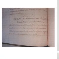 Lettre de Saint Florentin à D'Alembert, 16 février 1769