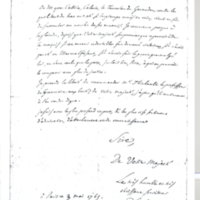 Lettre de D'Alembert à Frédéric II, 3 mai 1765