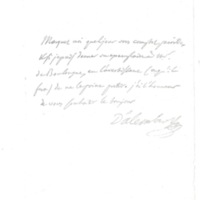 Lettre de D'Alembert à Un libraire, août 1767