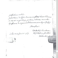 Lettre de D'Alembert à Dutens, 7 janvier 1767