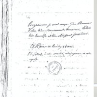 Lettre de D'Alembert à Clairaut, 28 mai 1764