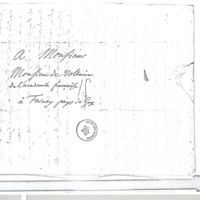 Lettre de D'Alembert à Voltaire, 1er avril 1768