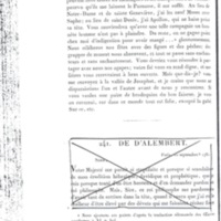 Lettre de Frédéric II à D'Alembert, 12 août 1781